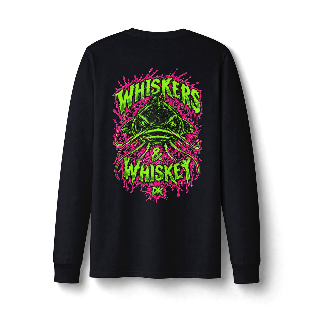 Whiskers & Whiskey - Dri-Power® Long Sleeve